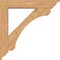 Ekena Millwork Legacy Traditional Smooth Bracket w/ Offset Brace, Western Red Cedar, 7 1/2"W x 42"D x 42"H BKT0806X42X42LEC01SWR - alternate 3
